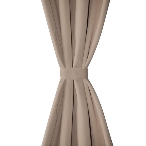 Zasłony zaciemniające, kremowe 135x245 cm, 2 sztuki Zasłony zaciemniające, kremowe 135x245 cm, 2 sztuki
