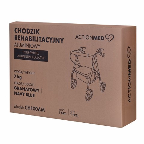 Chodzik rehabilitacyjny aluminiowy (WYPRZEDAŻ)