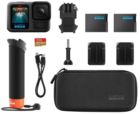 Kamera Sportowa GoPro Hero 13 Black Accessory Bundle (OUTLET)
