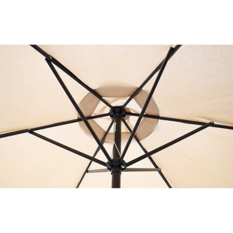 PARASOL OGRODOWY 300CM SKŁADANY BEŻOWY