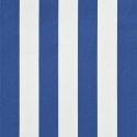 Markiza zwijana, 200 x 150 cm, niebiesko-biała