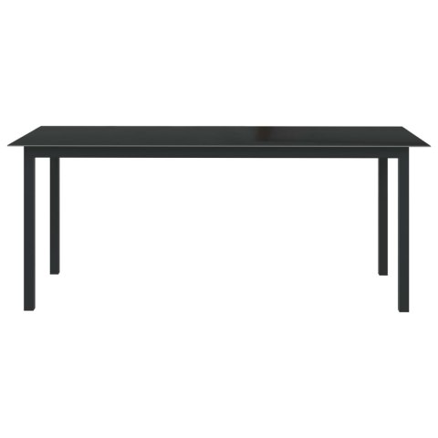 9-częściowy zestaw mebli ogrodowych, aluminium, antracytowy 9-częściowy zestaw mebli ogrodowych, aluminium, antracytowy