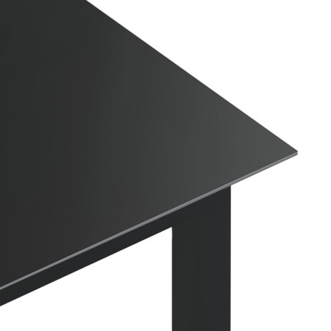 9-częściowy zestaw mebli ogrodowych, aluminium, antracytowy 9-częściowy zestaw mebli ogrodowych, aluminium, antracytowy