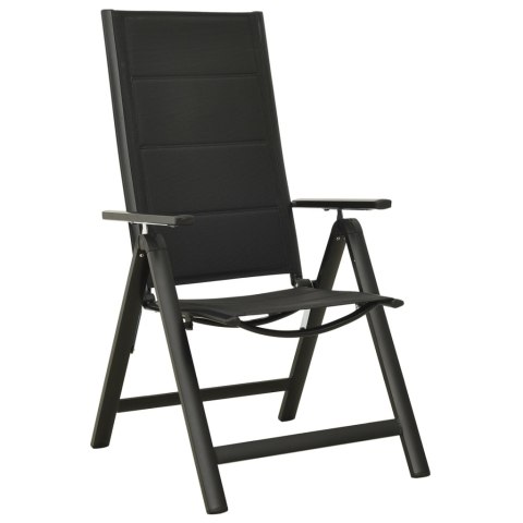 9-częściowy zestaw mebli ogrodowych, aluminium, antracytowy 9-częściowy zestaw mebli ogrodowych, aluminium, antracytowy
