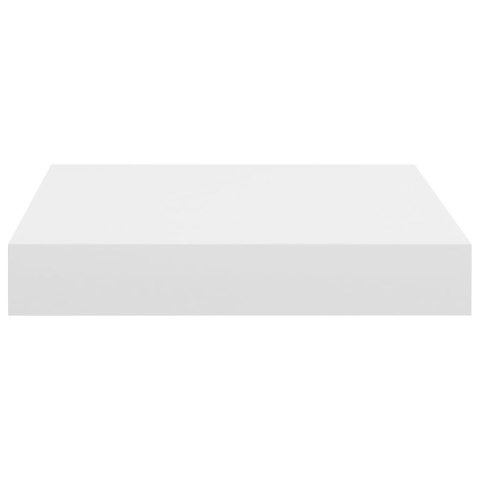 Półki ścienne, 2 szt., białe, 23 x 23,5 x 3,8 cm, MDF