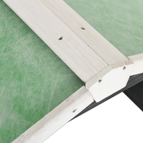 Garaż dla kosiarki robotycznej, 72x87x50, szaro-biały, jodła