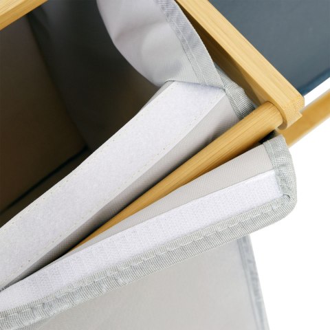 Kosz na pranie bambusowy HANOI DUO KOLOR