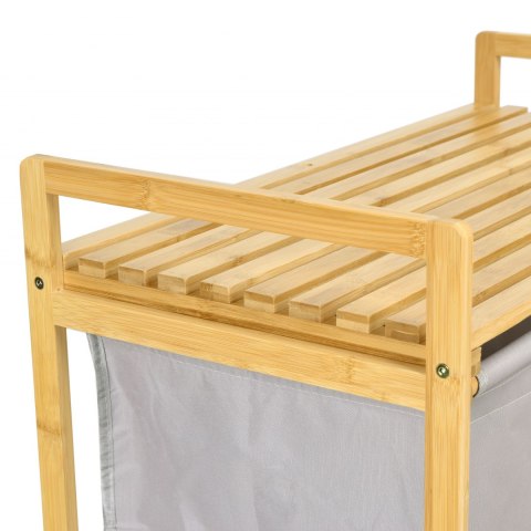 Kosz na pranie bambusowy HANOI DUO KOLOR