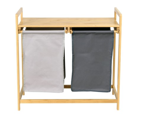 Kosz na pranie bambusowy HANOI DUO KOLOR