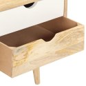 Szafka pod telewizor, 90x35x45 cm, lite drewno mango