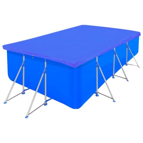 Plandeki na basen, 2 szt., PE, prostokątne, 90 g/m², 394x207 cm Plandeki na basen, 2 szt., PE, prostokątne, 90 g/m², 394x207 cm