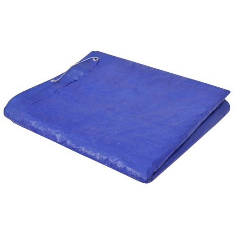 Plandeki na basen, 2 szt., PE, prostokątne, 90 g/m², 394x207 cm Plandeki na basen, 2 szt., PE, prostokątne, 90 g/m², 394x207 cm