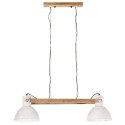 Industrialna lampa wisząca, 25 W, biała, 109 cm, E27