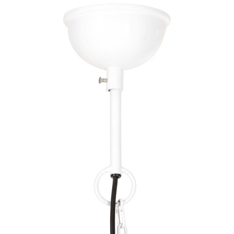 Industrialna lampa wisząca, 25 W, biała, okrągła, 40 cm, E27 Industrialna lampa wisząca, 25 W, biała, okrągła, 40 cm, E27