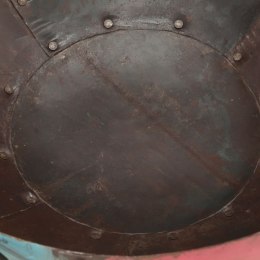 Kolorowe palenisko rustykalne, Ø 40 cm, żelazne