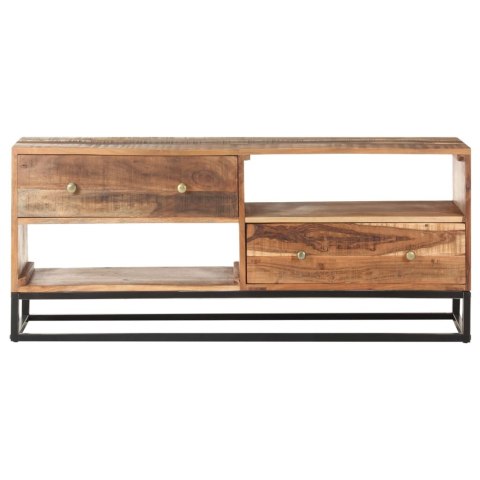 Szafka pod telewizor, 120x30x50 cm, surowe drewno akacjowe Szafka pod telewizor, 120x30x50 cm, surowe drewno akacjowe