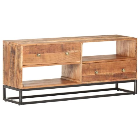 Szafka pod telewizor, 120x30x50 cm, surowe drewno akacjowe Szafka pod telewizor, 120x30x50 cm, surowe drewno akacjowe
