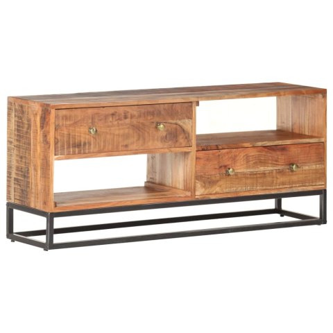 Szafka pod telewizor, 120x30x50 cm, surowe drewno akacjowe Szafka pod telewizor, 120x30x50 cm, surowe drewno akacjowe