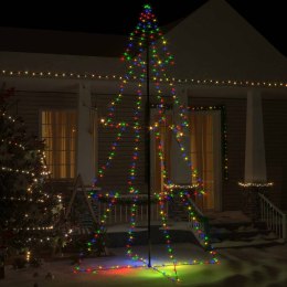 Ozdoba świąteczna w kształcie choinki, 360 LED, 143x250 cm