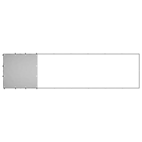 Kojec dla psa, czarny, 4,84 m², stalowy