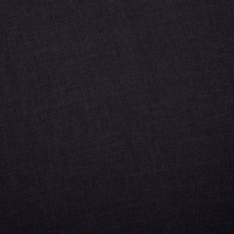 2-osobowa sofa tapicerowana tkaniną, czarna