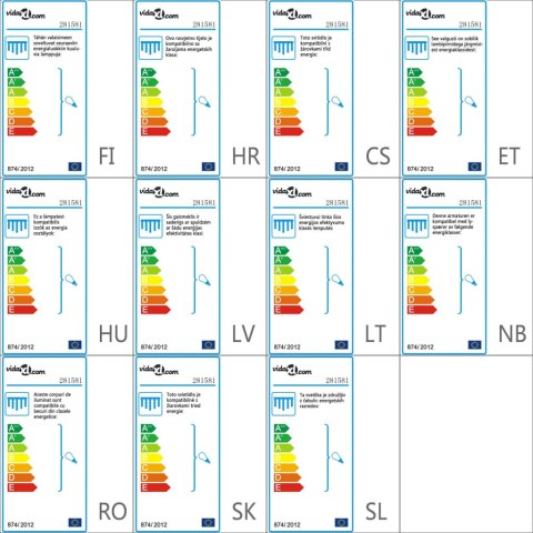 Lampa sufitowa z przydymionymi koralikami, czarna, okrągła, G9