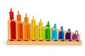 Drewniane liczydło dla dzieci zabawka edukacyjna ECOTOYS
