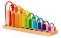 Drewniane liczydło dla dzieci zabawka edukacyjna ECOTOYS