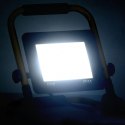 Reflektor LED z uchwytem, 50 W, zimne białe światło