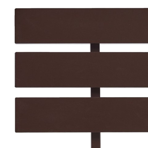 Rama łóżka, ciemnobrązowa, lite drewno sosnowe, 90 x 200 cm Rama łóżka, ciemnobrązowa, lite drewno sosnowe, 90 x 200 cm