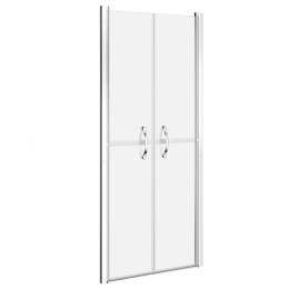 Drzwi prysznicowe, szkło mrożone, ESG, 76x190 cm