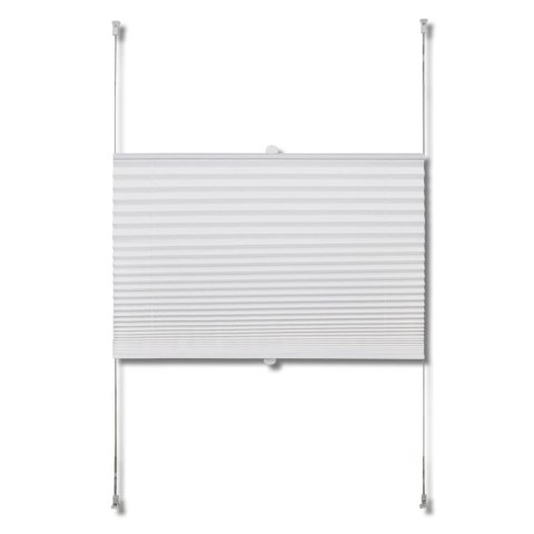 Roleta plisowana 1000x200 cm Biała Roleta plisowana 1000x200 cm Biała