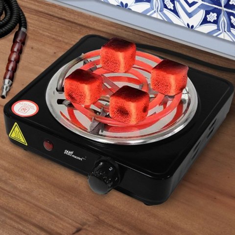 BROIL - MASTER Zapalniczka na węgiel Sisha 1000 W, czarna