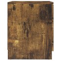 Szafka nocna, przydymiony dąb, 40x40x50 cm, płyta wiórowa
