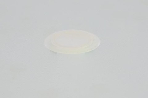 Prostokątny stół ogrodowy BISTRO z blatem szklanym - szary