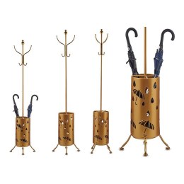 Wieszak na ubrania Stojak na parasole Złoty Metal (44 x 185 x 44 cm)