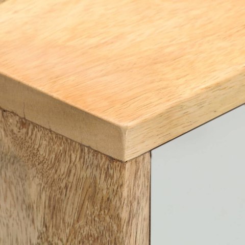 Szafka pod TV, 110 x 35 x 48 cm, lite drewno mango