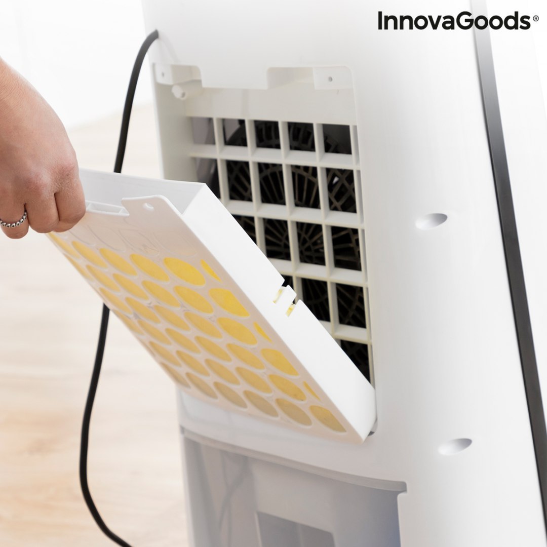 Bezłopatkowy Klimatyzator Chłodzący z Jonizatorem i światłem LED Evareer InnovaGoods