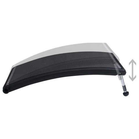 Solarne podgrzewacze wody w basenie, łuki, 3 szt., 110x65 cm Solarne podgrzewacze wody w basenie, łuki, 3 szt., 110x65 cm