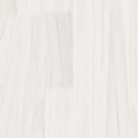 Szafka boczna, biała, 180x36x65 cm, lite drewno sosnowe