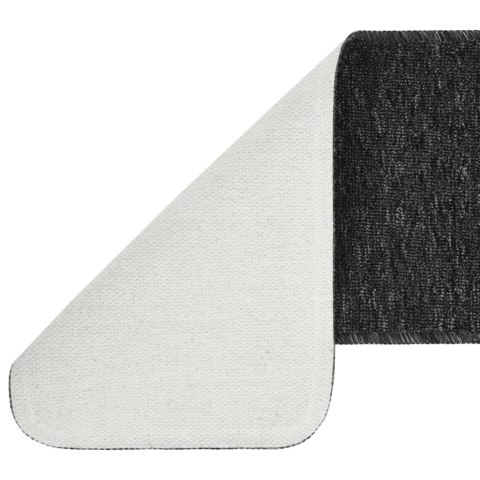 Nakładki na schody, 15 szt., 75x20 cm, antracyt, antypoślizgowe