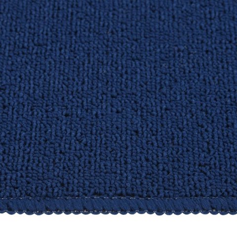 Nakładki na schody, 15 szt., 75x20 cm, granat, antypoślizgowe