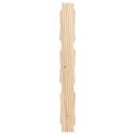 Płotki kratkowe, 5 szt., lite drewno jodłowe, 180x80 cm