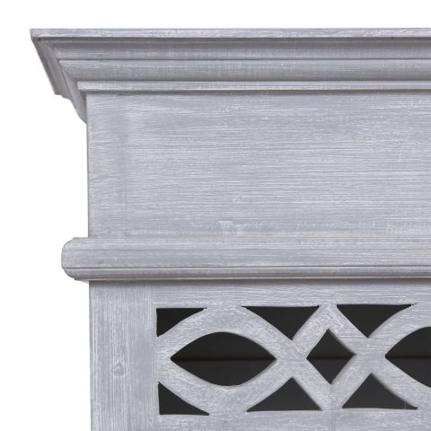 Regał, 60x30x175 cm, lite drewno mahoniowe