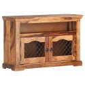 Szafka pod TV, 90x30x60 cm, lite drewno sheesham
