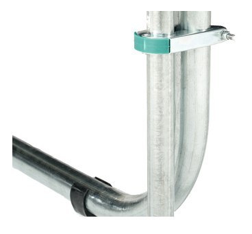 Trampolina Ogrodowa Jumpi 374cm/12FT Maxy Comfort Plus Pomarańczowa Z Wewnętrzną Siatką