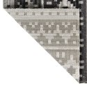 Dywan zewnętrzny o płaskim splocie, 115x170 cm, ciemnoszary