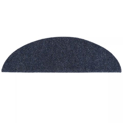 Samoprzylepne nakładki na schody, 56x17x3 cm, niebieskie