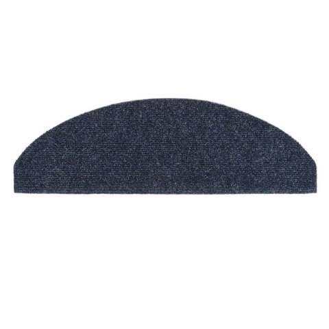 Samoprzylepne nakładki na schody, 65x21x4 cm, niebieskie