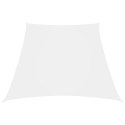 Trapezowy żagiel ogrodowy, tkanina Oxford, 3/4x2 m, biały